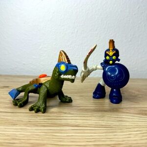 Skylanders Chop‎ Chop and Dragon Figures Activision McDonalds Happy Meal Toys